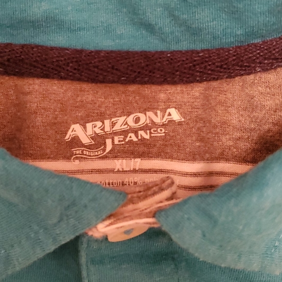 Boys Arizona Jean Co. SZ.7 collared shirt - Picture 3 of 5